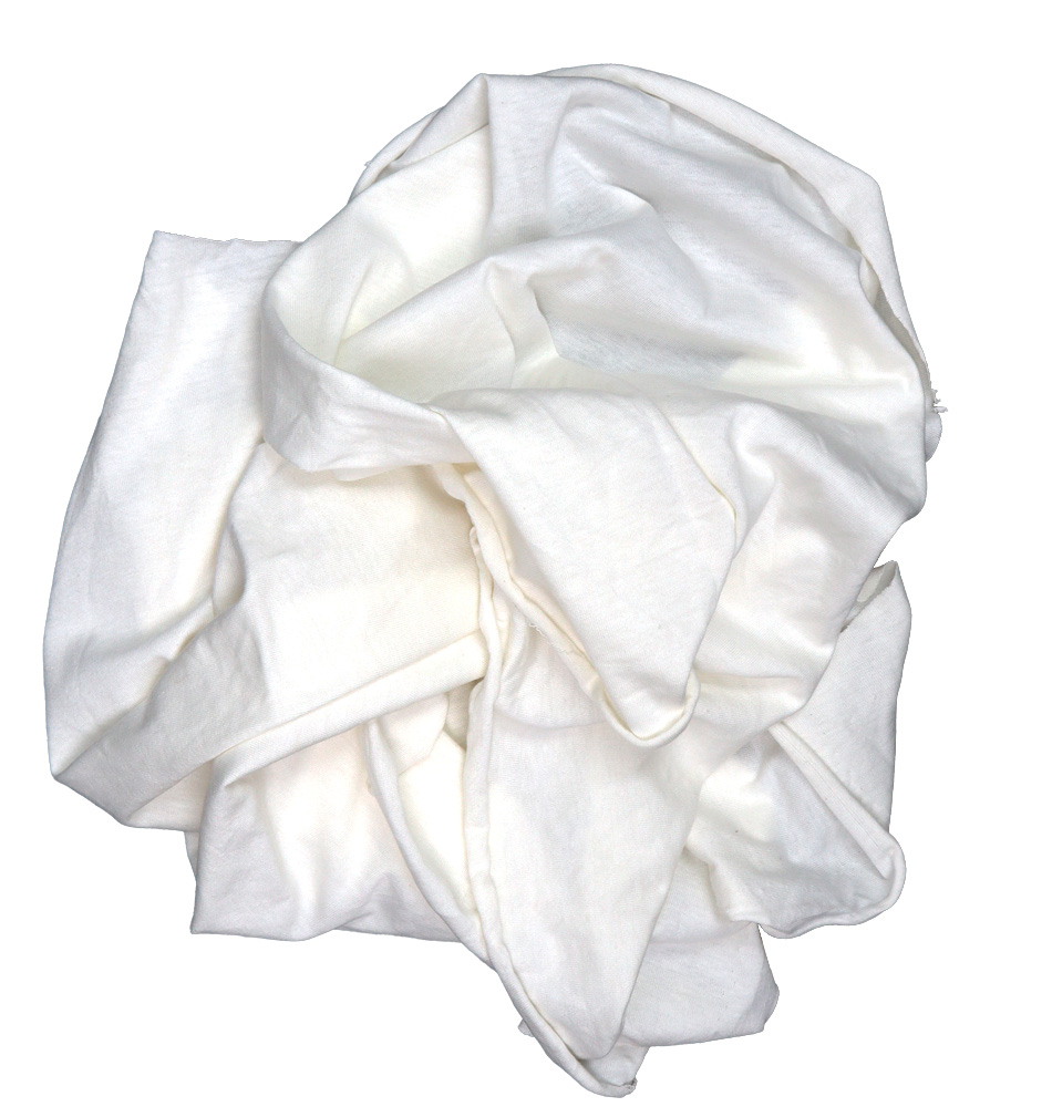NEW WHITE WIPING RAGS